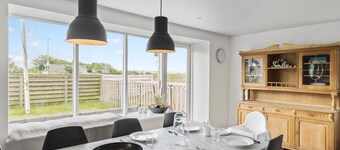 Nice home in Løgstør with house sea view