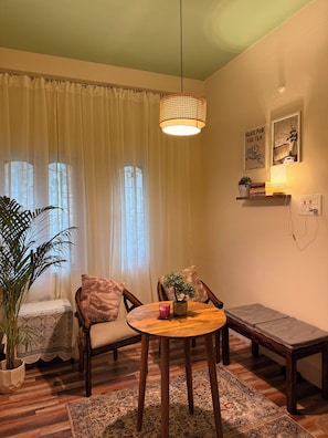 Interior - Cozy 1 BHK with 2 ACs with a designated workspace in Siliguri (Siliguri)