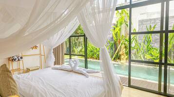 Villa, 2 Bedrooms, Pool View