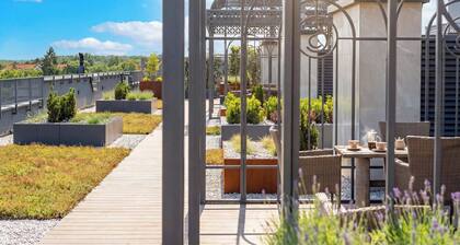 Cozy Studio with a Balcony | Workspace | Salt Graduation Towers
