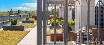 Cozy Studio with a Balcony | Workspace | Salt Graduation Towers
