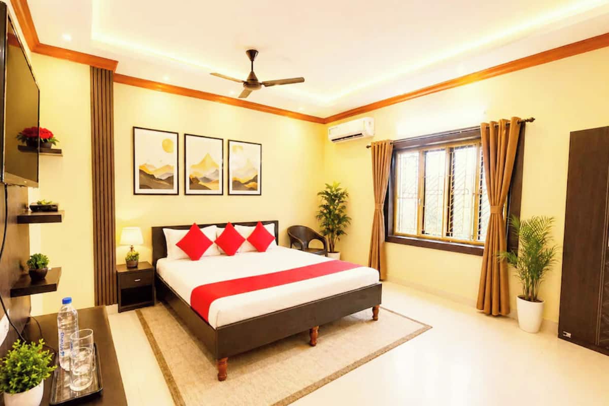 Habitación doble Deluxe, varias camas, aire acondicionado | Vista desde la habitación