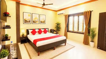Deluxe Double Room, Multiple Beds, Air conditioning | View from room