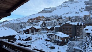 Balcony - THE LODGE - 180m2 Family-friendly apart + terrace & 360° Mountain views 8 pers. (Les Deux Alpes)