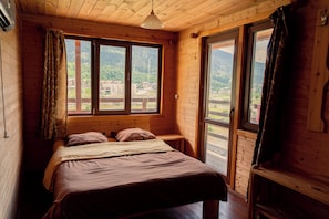 Habitación Deluxe doble, vistas a la montaña | Wifi gratis