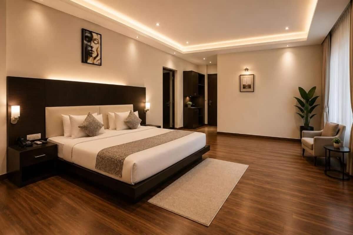 Phòng đôi Deluxe | Két bảo mật tại phòng, phòng cách âm, bàn ủi/dụng cụ ủi quần áo