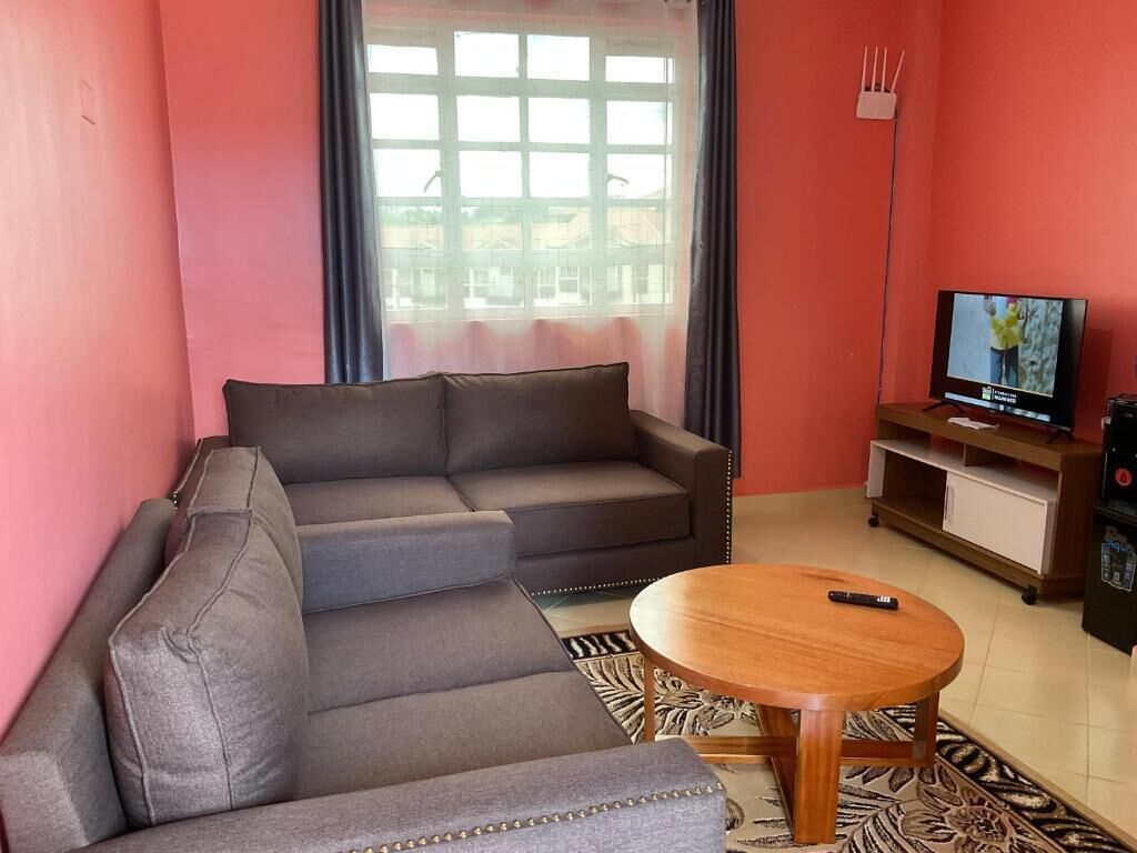 Appartement, vue ville | Coin séjour