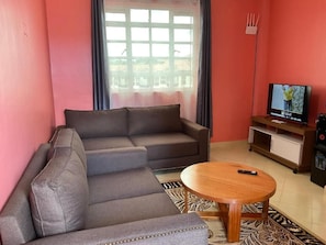 Apartment, City View | Living area