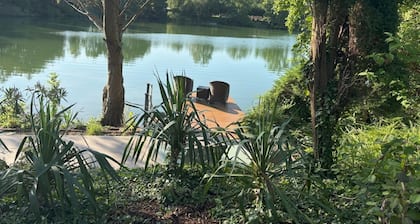 Lake House Ternsche - Traumferienhaus mit eigenem Seezugang · im Münsterland
