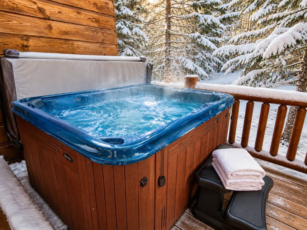 Bain à remous extérieur