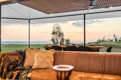 Zenlux Mermaid Sunsets Beachfront Fishing Retreat