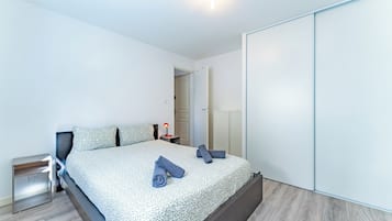 1 sovrum, strykjärn/strykbräda, resesäng och wi-fi