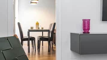 Appartamento Luxury | Area soggiorno | TV LED 40 pollici con canali digitali
