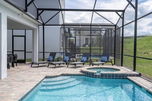 Beheizter Pool