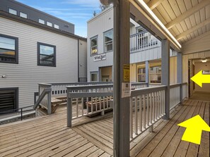 Terrace/patio - New Suite! Downtown! (CS-Tillikum) (Friday Harbor)