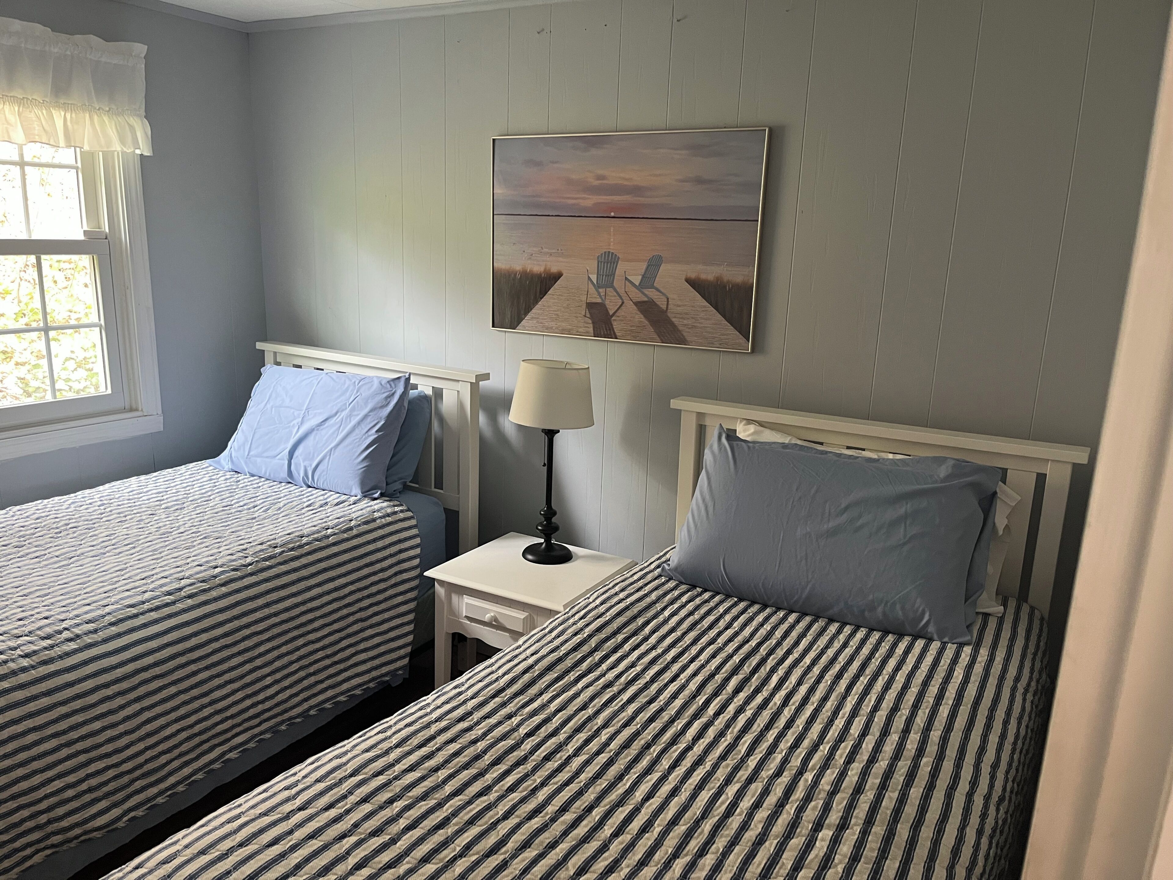2 dormitorios, tabla de planchar con plancha, wifi y ropa de cama