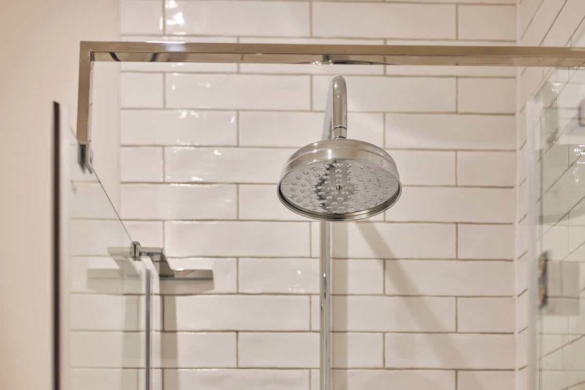 Shower, hair dryer