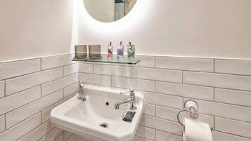Shower, hair dryer