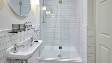 Shower, hair dryer