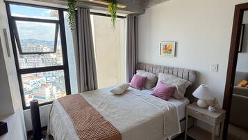 1 habitación, wifi y ropa de cama