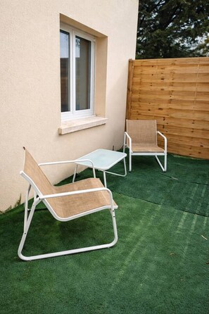 Terrace/patio - Studio Apartment for 1 Person - University (Caen)