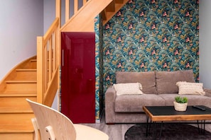 Interior - Quiet triplex for 5 people (Caen)