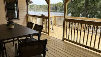 Family House, Balcony, River View | Outdoor dining