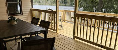 Family House, Balcony, River View | Outdoor dining
