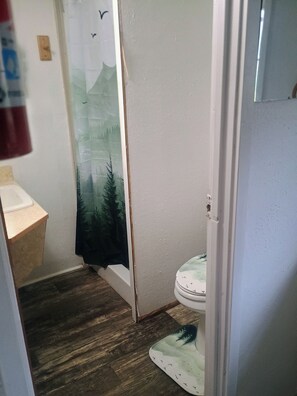 Standard Single Room, Garden View | Bathroom - Two Medicine Inn and Resort  (East Glacier Park)