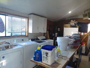 Mini-fridge, microwave, cookware/dishes/utensils - Two Medicine Inn and Resort  (East Glacier Park)