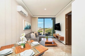 Interior - 2 Bdrm / ocean view / private pool / heart of town (Playa del Carmen)