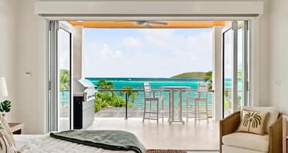 RamSea Pointe 2 St. Croix Brand-New Luxury Waterfront Estate with Pool Sleeps 22