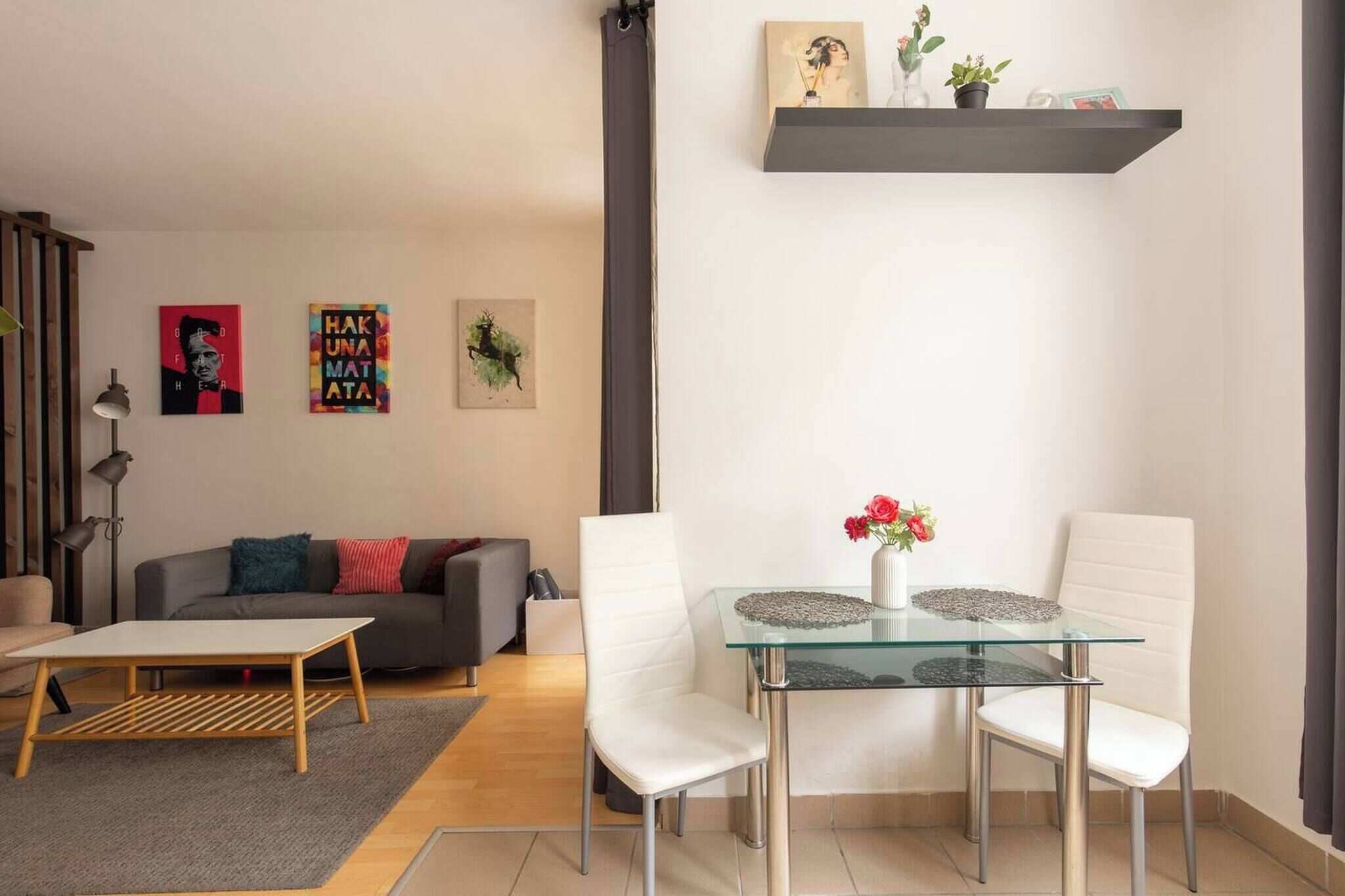 Apartment, 1 Bedroom, Balcony | Dining room