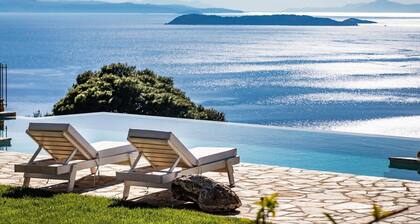 Villa Isyren, Divine Sea Views, Private Infinity Pool, Spacious Furnished.