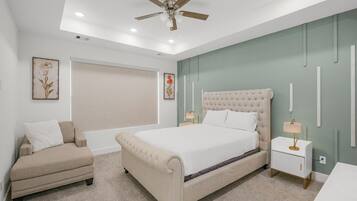 3 bedrooms, iron/ironing board, WiFi, bed sheets