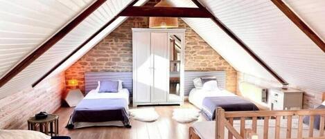 1 chambre, Wi-Fi, draps fournis