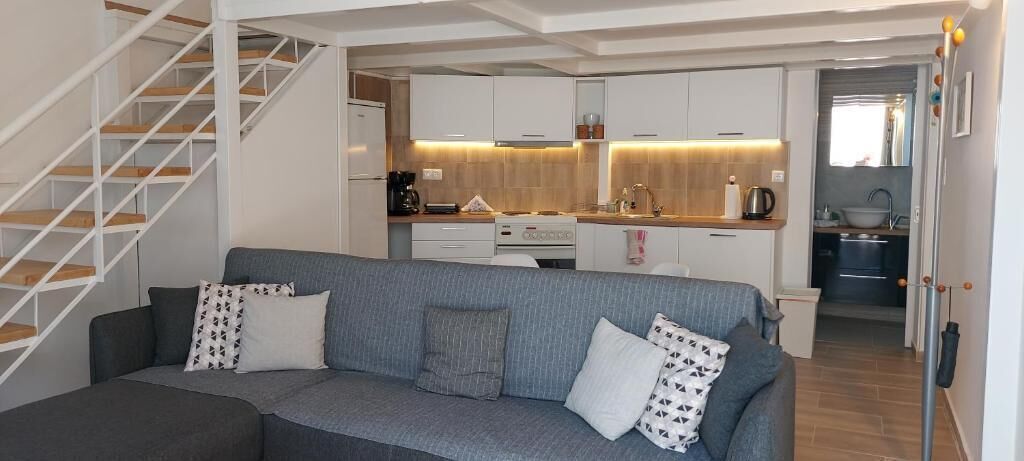 Deluxe-Apartment, Stadtblick | Wohnbereich