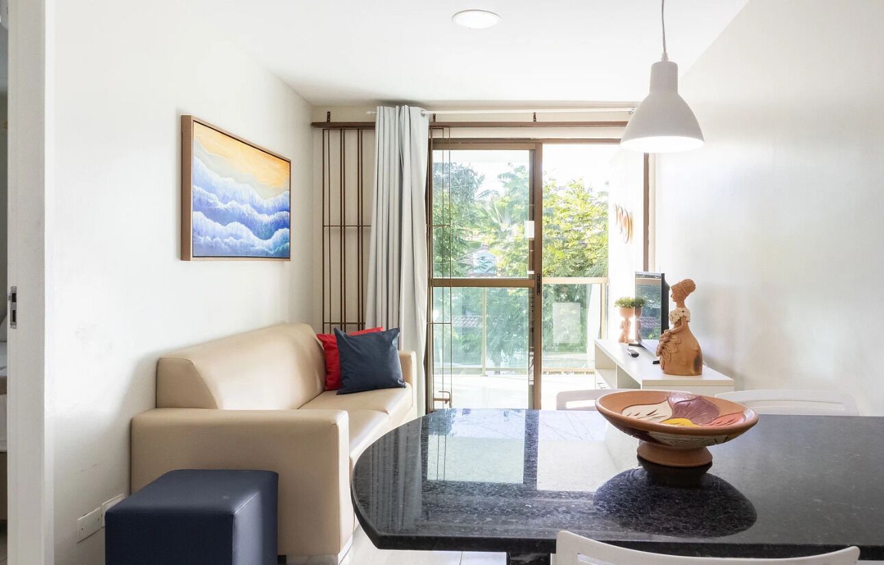 Apartamento, 2 quartos | Área de estar