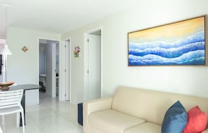 Apartamento, 2 quartos | Área de estar