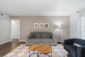 Living area - Winrock Apartments by Andes STR (Houston)