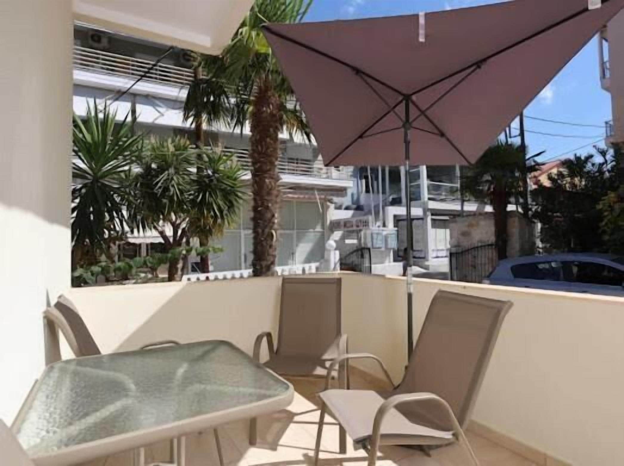 Apartment, Balcony, Garden View | Outdoor dining