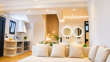 Villa luxueuse, piscine privée, vue sur la mer | Aire de séjour