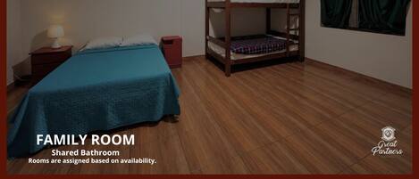 Family Room, Shared Bathroom | Free WiFi