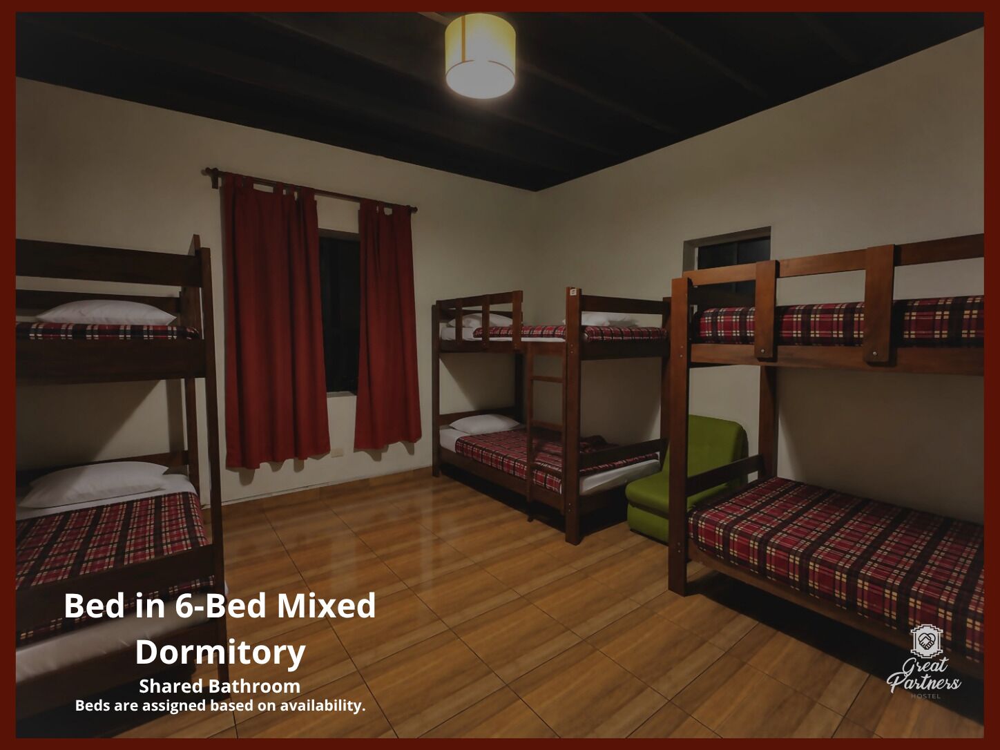 Shared Dormitory, Shared Bathroom | Free WiFi, bed sheets