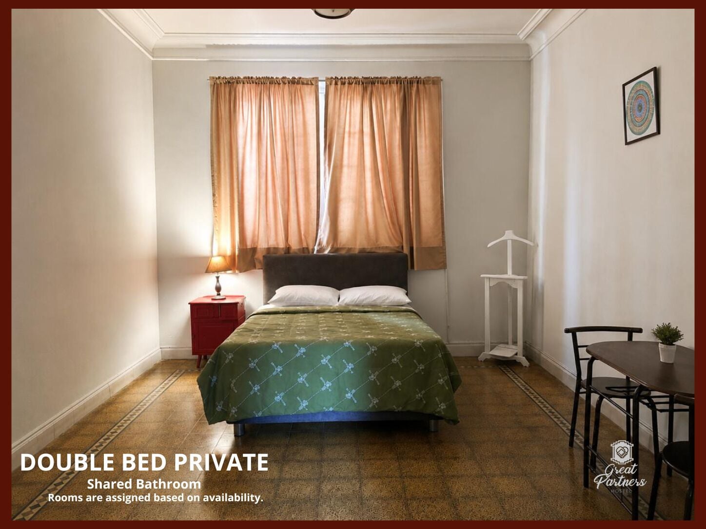 Double Room, Shared Bathroom | Free WiFi