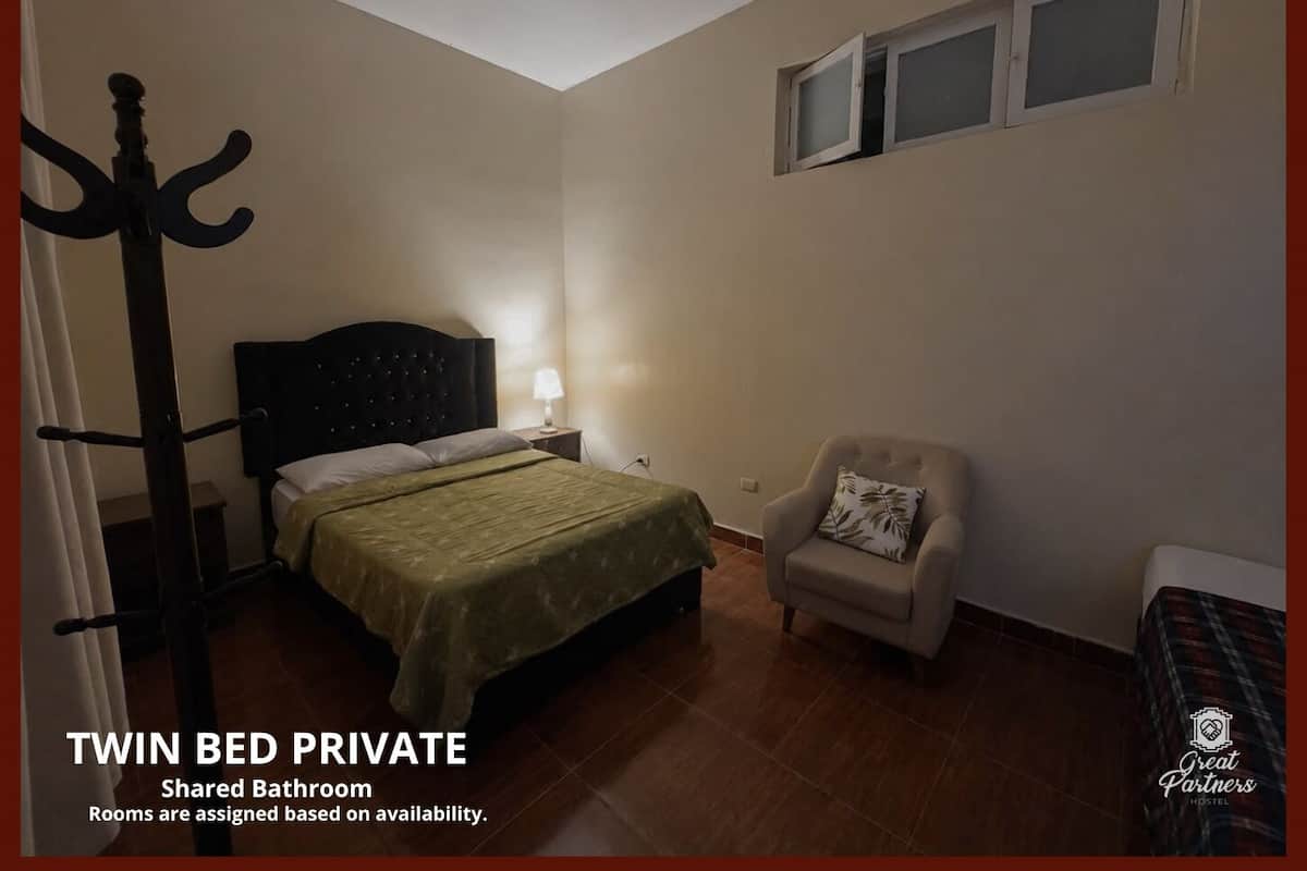 Double or Twin Room, Shared Bathroom | Free WiFi