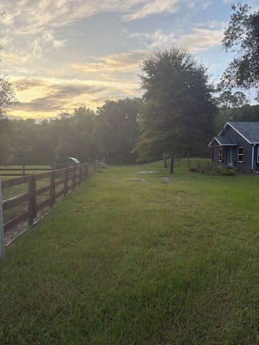Peaceful 4-Acre Sanctuary: Healing Nature Retreat Near Springs and WEC