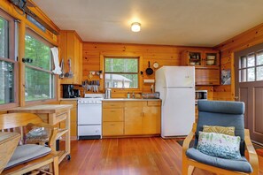 House (2 Bedrooms) | Interior - 4 Mi to Lake: Cabin in Chequamegon Natl Forest (Hayward)