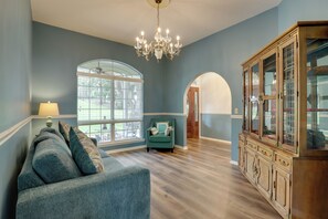 House (4 Bedrooms) | Interior - Private Beach & Dock! North Florida Lake House (Keystone Heights)