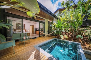 Terrace/patio - KARÉ: Arenal Exclusive Rainforest - Villa Senda (La Fortuna)